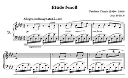 Miniatura di partitura