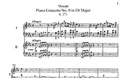 Miniatura de la partitura