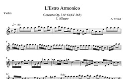 Miniatura de la partitura