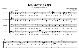 Miniatura de partitura