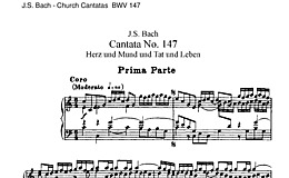 Miniatura de partitura