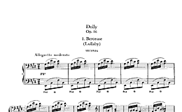 Miniatura de partitura