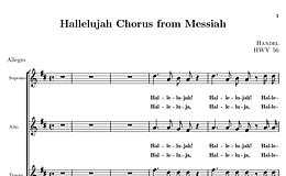Miniatura de partitura