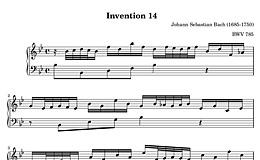 Miniatura de la partitura