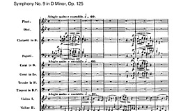 Miniatura de partitura