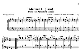 Miniatura di partitura
