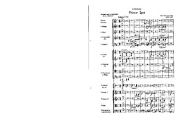 Miniatura de la partitura