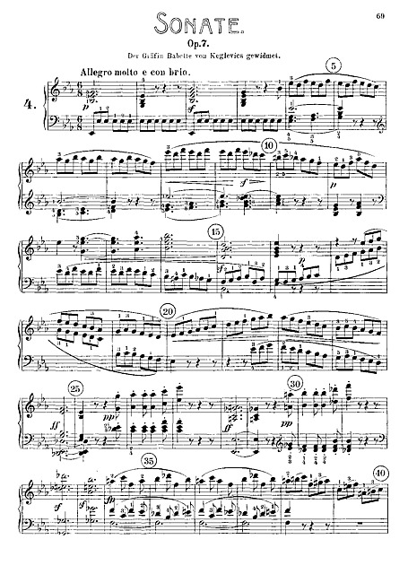 Miniatura di partitura
