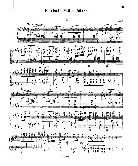 Miniatura de partitura