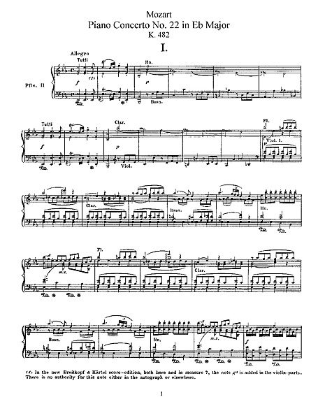 Miniatura de partitura