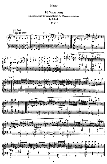Miniatura de partitura