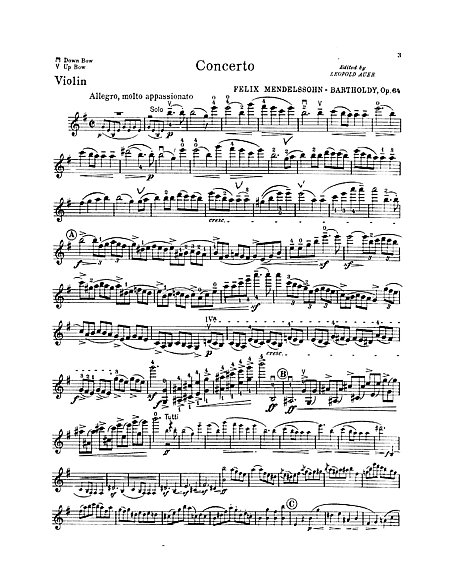 ヴァイオリン協奏曲 （Violin Concerto） Violin part - ヴァイオリン