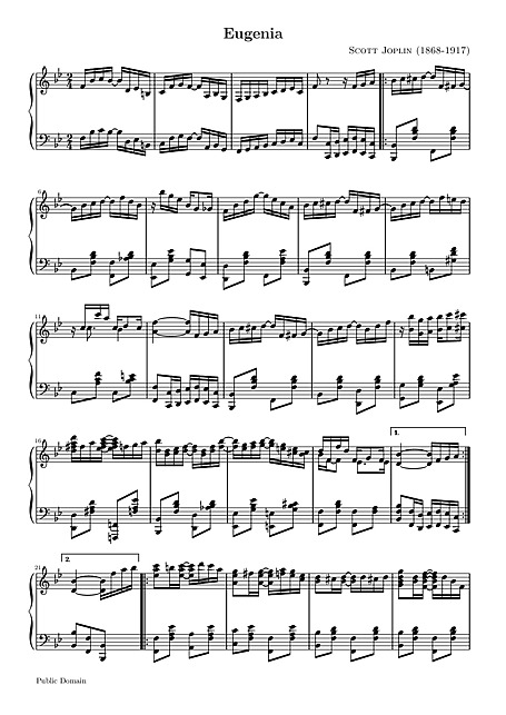 Miniatura de la partitura