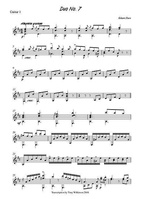 Miniatura de partitura
