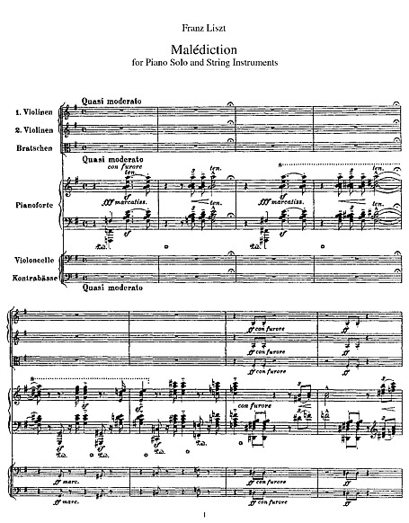 Miniatura di partitura