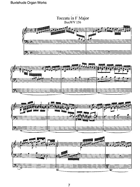 Toccata in F major オルガン - 楽譜 - カントリーアン, 無料楽譜