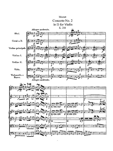 Miniatura de partitura