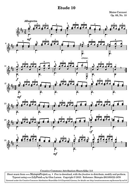 Miniatura de partitura