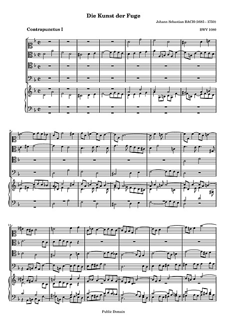 Miniatura de partitura