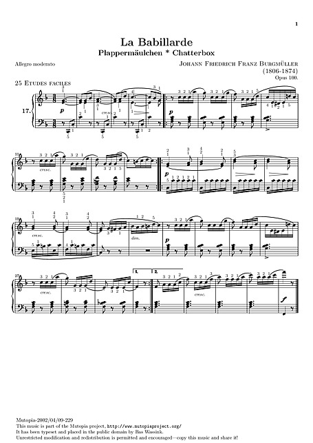 Miniatura di partitura