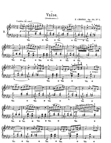 Valse ピアノ - 楽譜 - カントリーアン, 無料楽譜