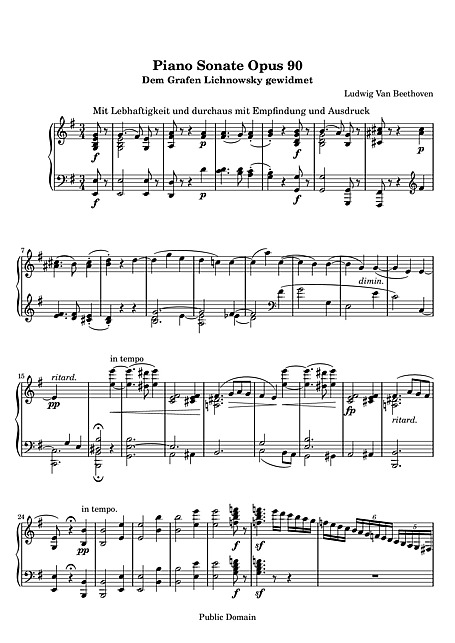 Miniatura de la partitura