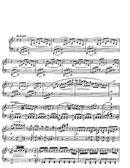 Miniatura di partitura
