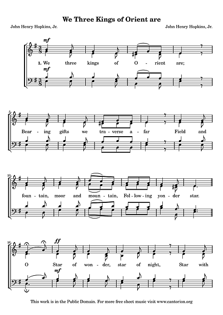 Miniatura de la partitura