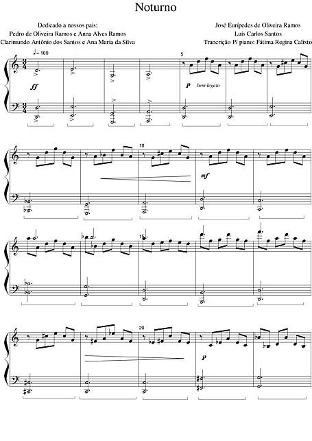 Miniatura de partitura