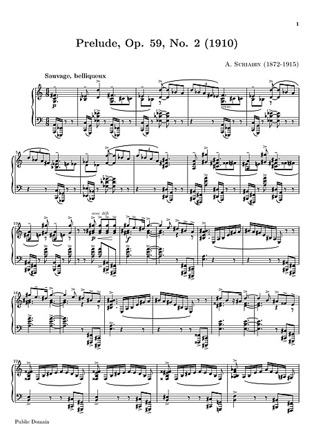 Prelude ピアノ - 楽譜 - カントリーアン, 無料楽譜