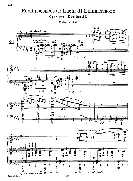 Miniatura de partitura