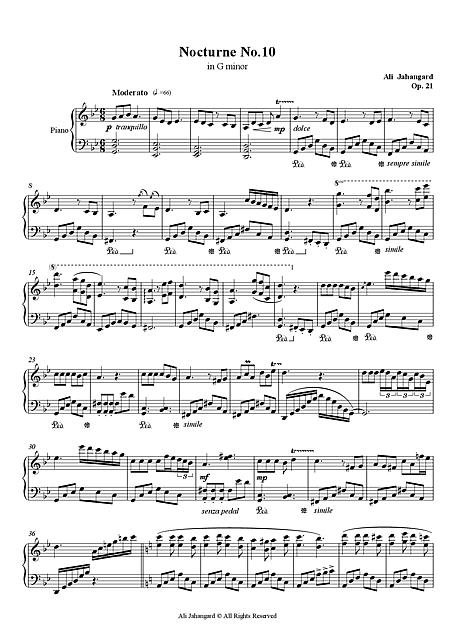 Miniatura di partitura