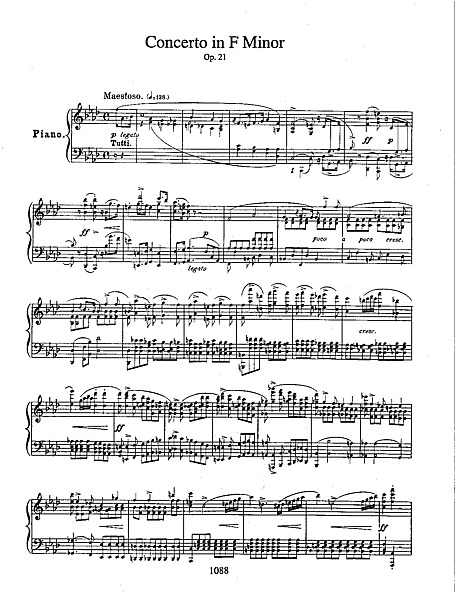 Miniatura di partitura