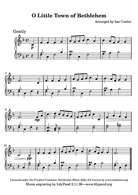 Miniatura de la partitura