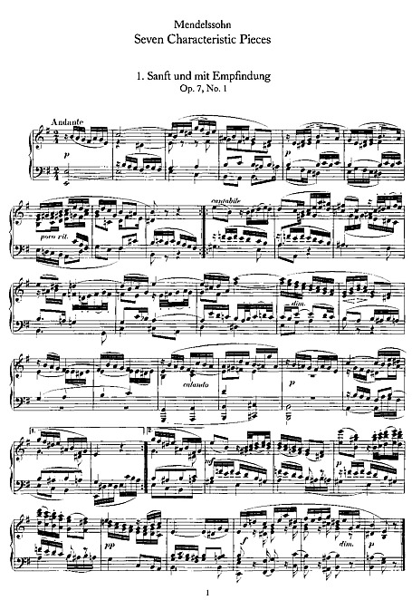 Miniatura de partitura