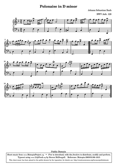 Miniatura de partitura
