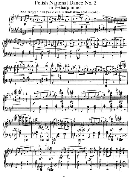 Miniatura de partitura