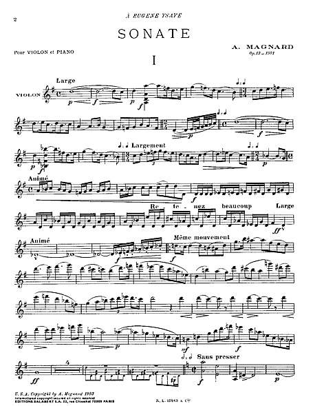 Miniatura de la partitura