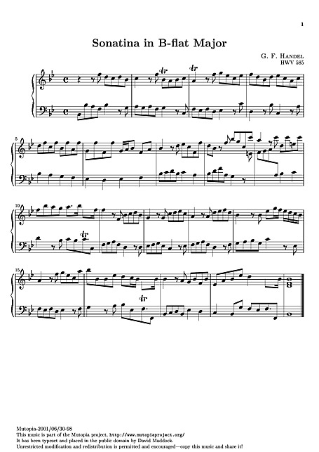 Miniatura di partitura
