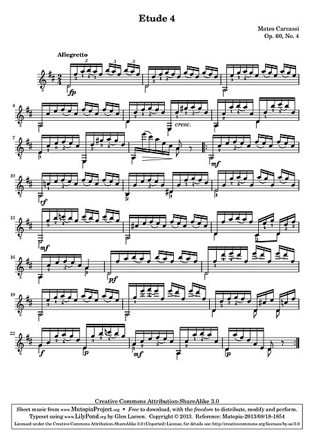 Miniatura de partitura