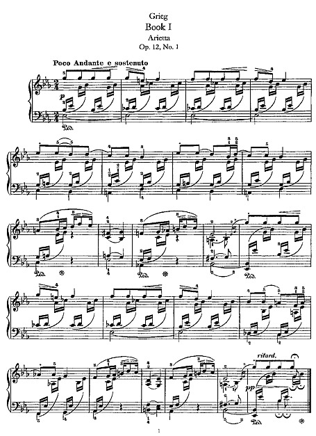 Miniatura di partitura