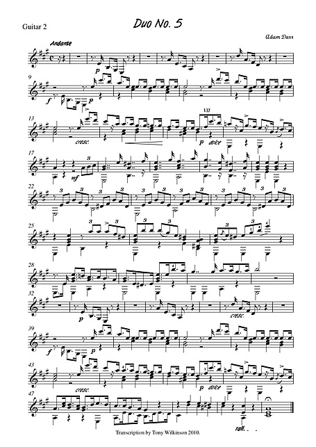 Miniatura de partitura