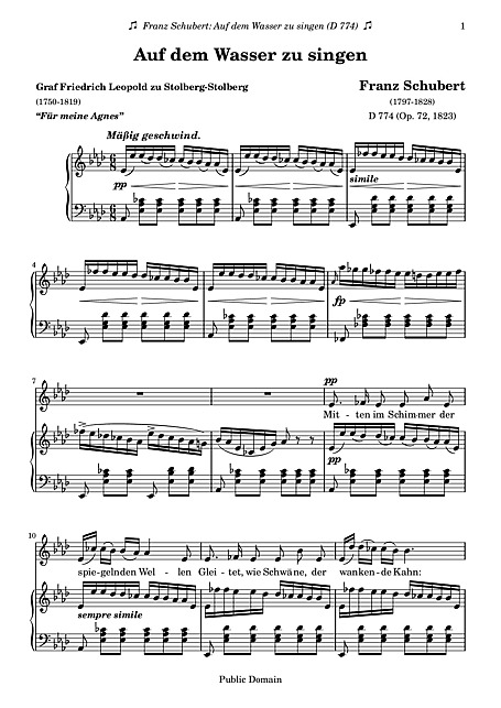Miniatura de partitura