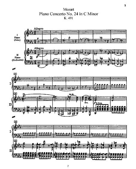 Miniatura di partitura