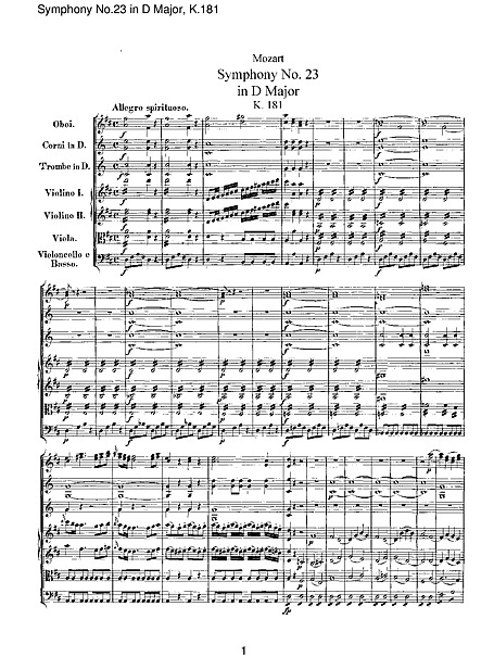 Miniatura de la partitura