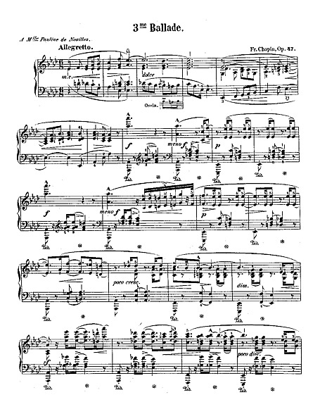 Miniatura de partitura