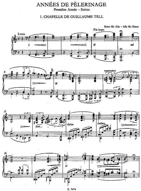 Miniatura de partitura