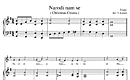 Miniatura de partitura
