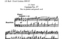 Miniatura de partitura