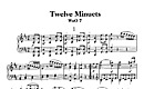 Miniatura de partitura